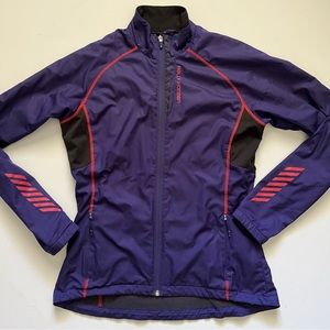 Helly Hansen Purple Training Windbreaker Size Medium